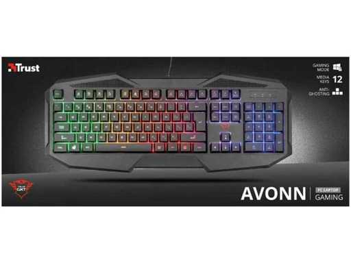 Party Trust GXT 830 Avonn - Tastaturi de gaming cu fir (70x)