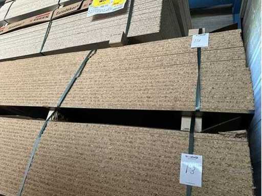 Melamin – Spanplatte 2800 x 2070 x 19 mm. Vicenza helle Eiche (20x)