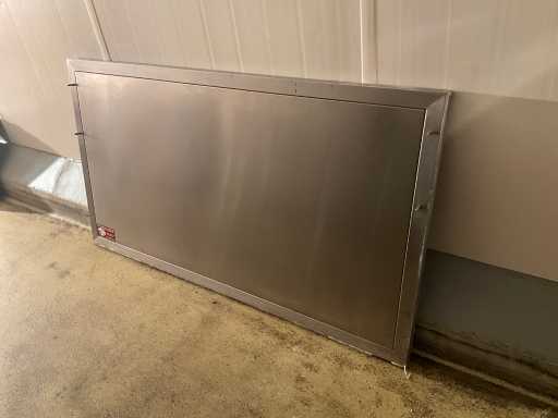 Plateau en acier inoxydable