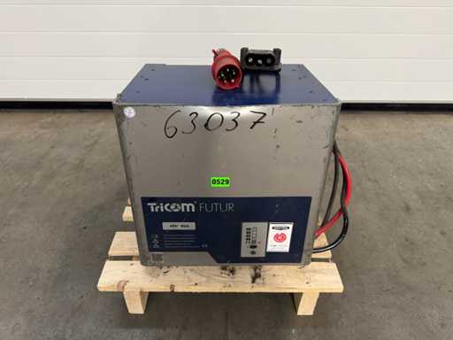 2020 Tricom Futur 48V 80A 625Ah Akku Batterie Ladegerät Gabelstapler Elektrostapler