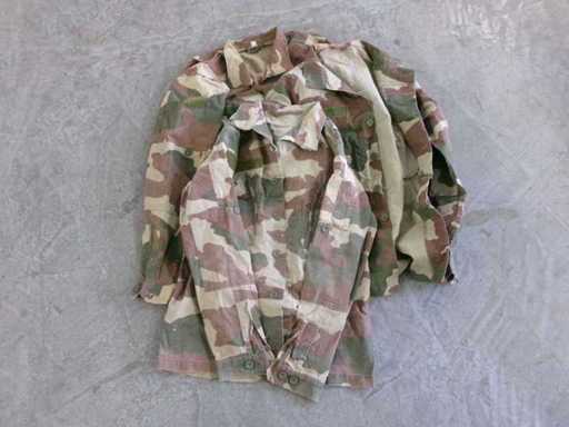 Türk. Veldblouse, bos, gebruikt, gekleurd (R18) (27x)