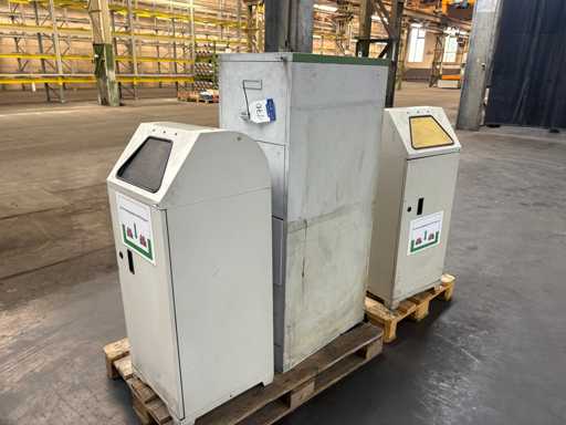   Lot of workshop cabinets without contents