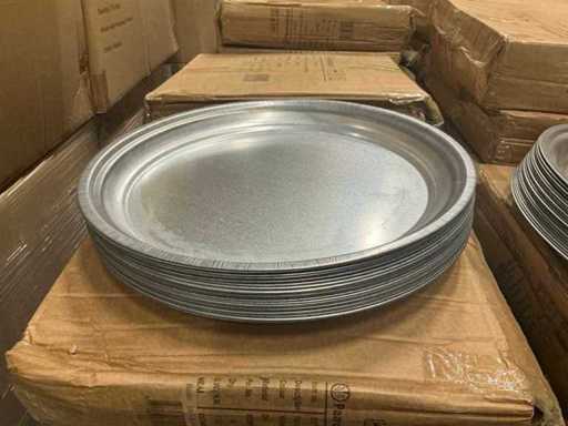 Lot Plate Cynk D40/H4cm naturalny (908x)