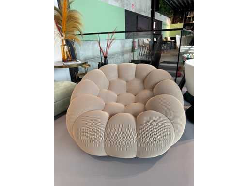 Chaise longue beige (1x)