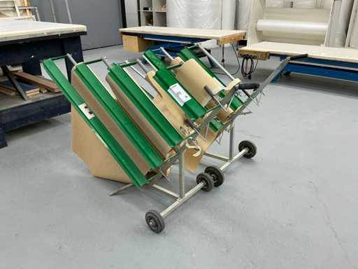 Calad 1009 Porte-rouleau mobile (2x)