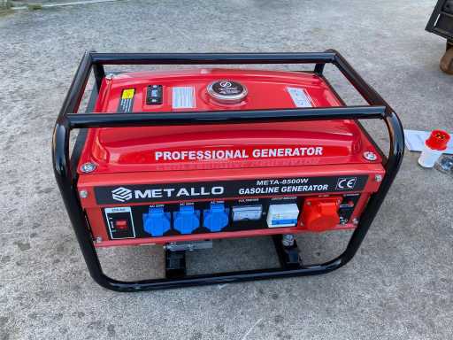 Metallo 8500W Stroomgenerator (5x)