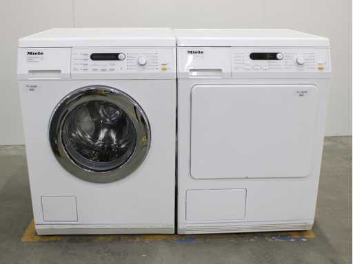 Miele W 5843 SoftCare System lavatrice & Miele T 8823 C SoftCare System Asciugatrice