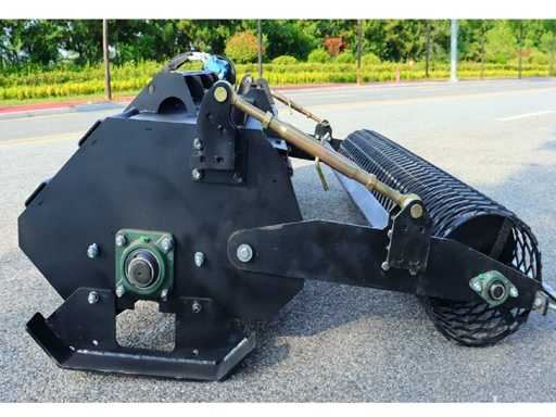 Field Industries Cultivateur d’extension avec rouleau d’emballage pour chargeur compact / « Bobcat »