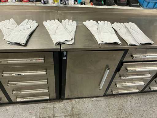 Gant de soudage en cuir (4x)