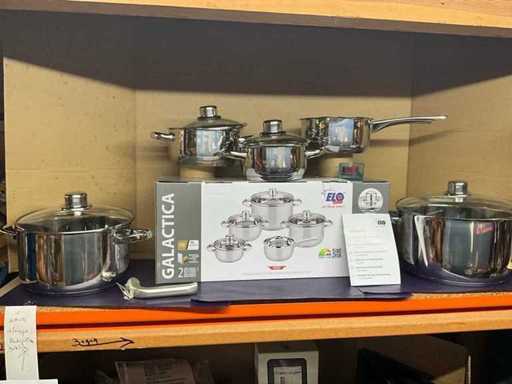 9 piece Cooking pot set ELO