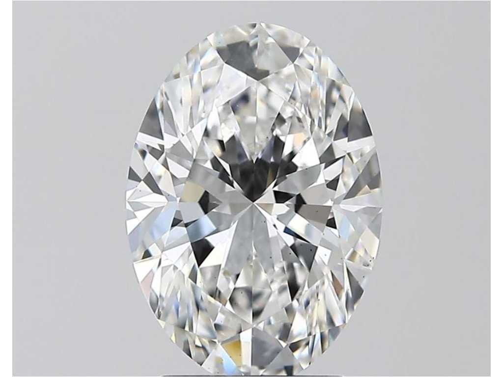 Certifié Diamant F VS1 5,14 carats