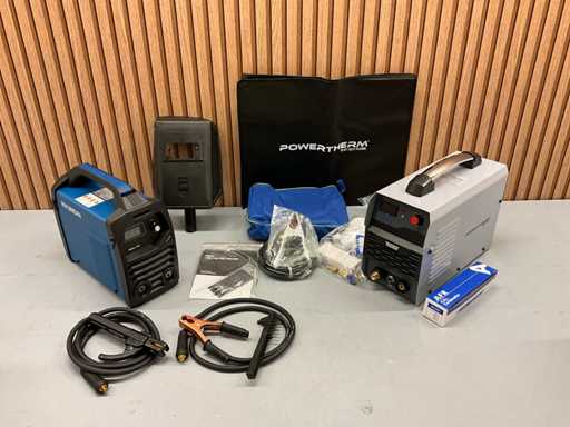 Ongebruikt Hyundai MMA-160 Lasapparaat + Powertherm XP45 Plasmasnijder Set