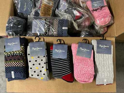 Partij diverse Pepe Jeans London sokken 2/3-packs (200x)