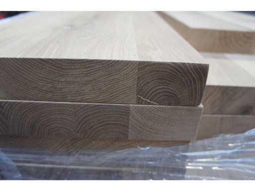 8x rafturi din stejar masiv 80cm