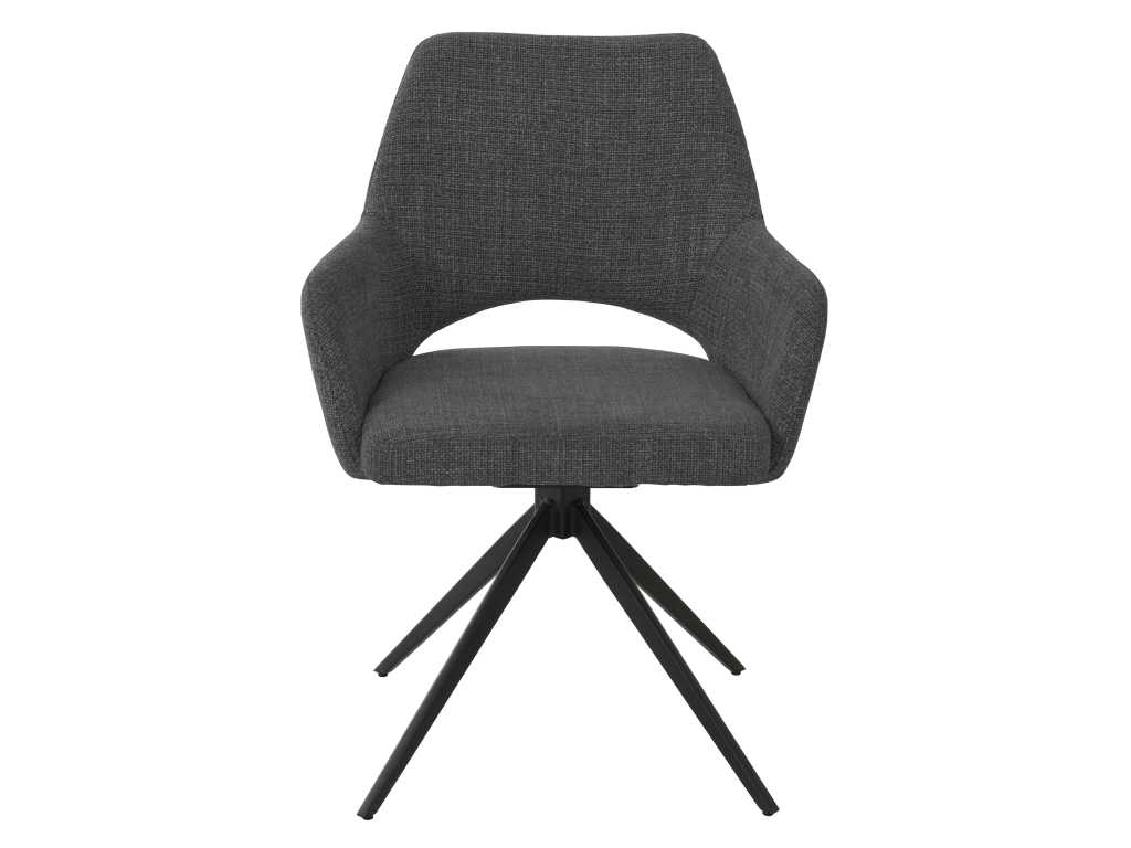 6x Design dining chair anthracite