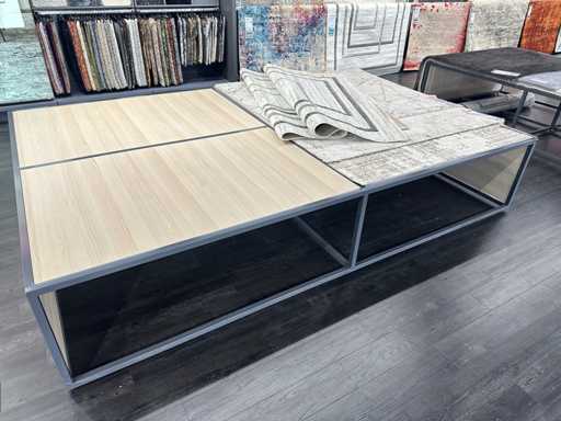 Presentatietafel voor vloerkleden (4x)