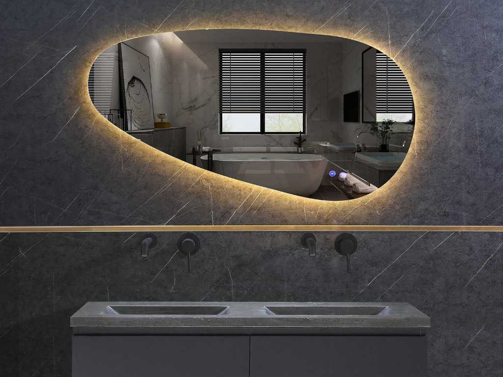 Miroir LED design 120x60cm