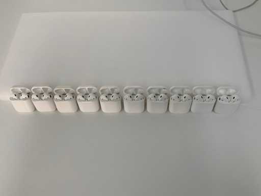 Apple - A1602 AirPods 2 cu carcasă de încărcare - MV7N2AM/A (10x)