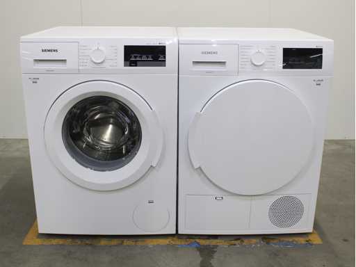 Siemens iQ500 iSensoric aquaStop iQdrive Wasmachine & Siemens iQ300 iSensoric Wasdroger