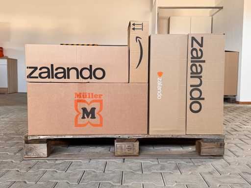 Zalando, Amazon, Müller, Zalando Lounge - Online Shopping Packages
