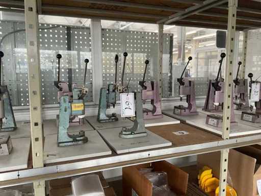 Sortiment Kniehebelpressen (5x)