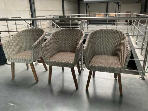 Dru Garden Chair (3x)