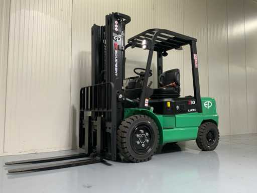 EP - EFXZ-301-H - 4.8 meter Plywood, Li-Ion, Free-lift, Side-shift - Forklift