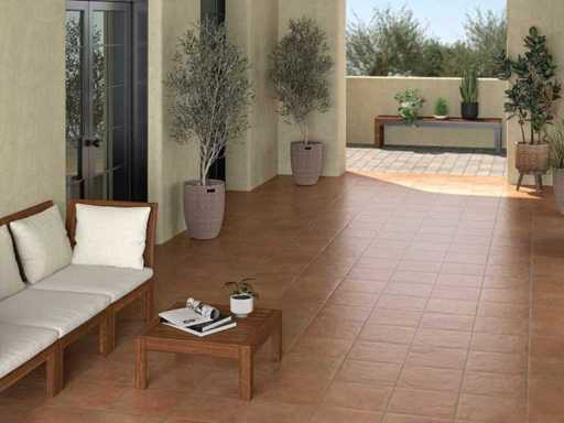 Floor tile 63.84m2 Terra Cotto 33.3x33.3cm