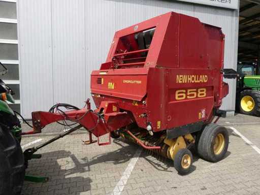 New Holland - 658 - Rundballenpresse mit Schneidwerk CropCutter - 2000