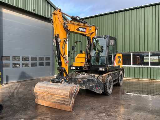 2023 SANY SY155W Mobiele graafmachine