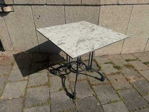 Terrace table HPL Marble look (3x)