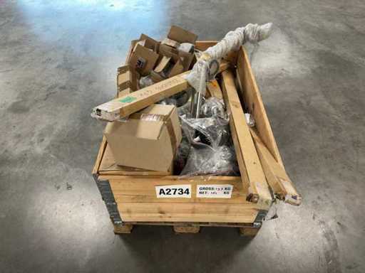 Partia części przemysłowych i różne