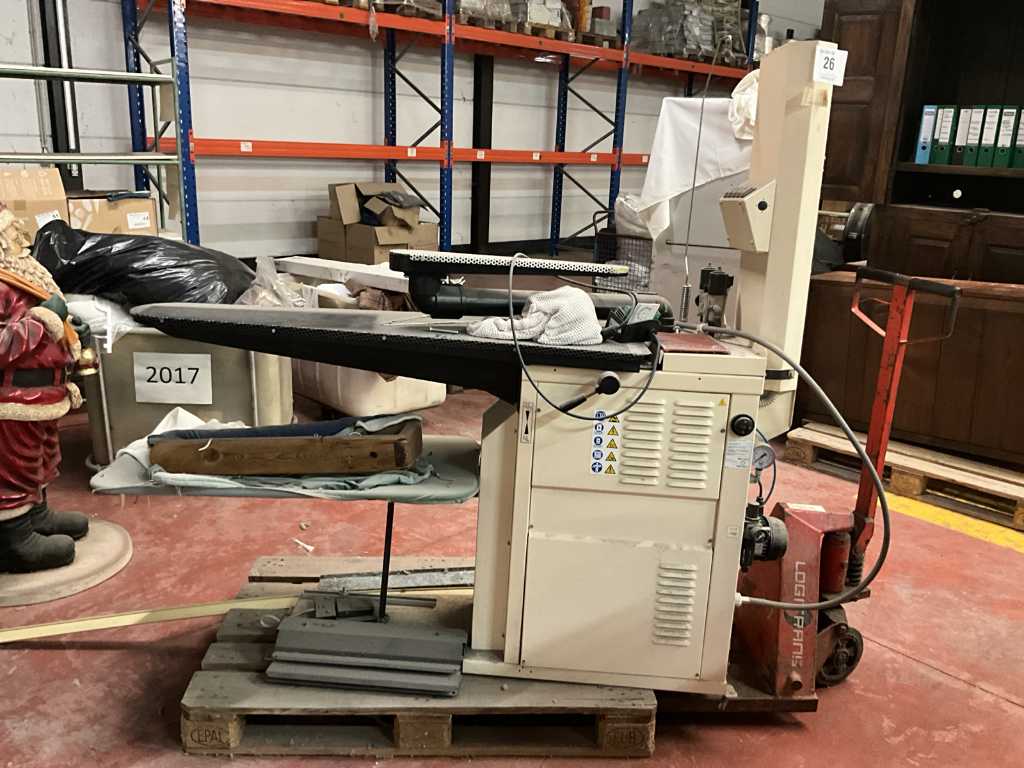 Cold ironing table get. D'HOOGE type model SILV/1AX2B
