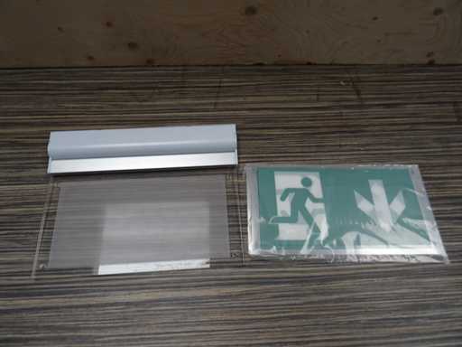 Selfy Sign - Emergency lighting fixture (2x)