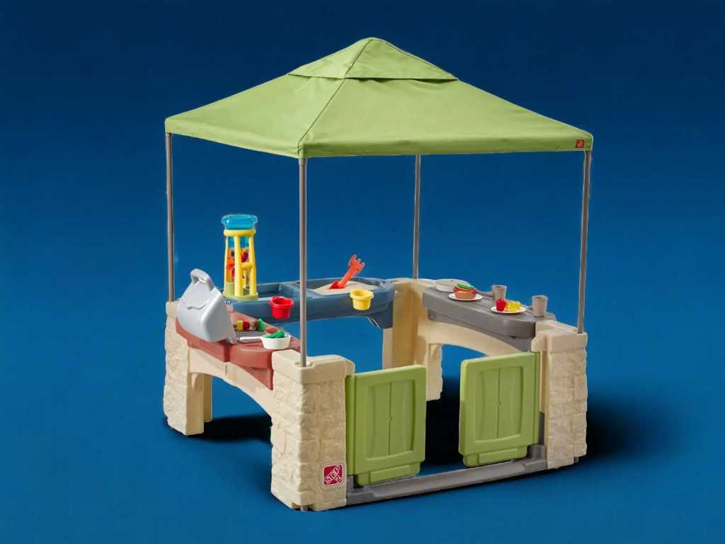 Step 2 - All Around Patio with Canopy - Playhouse