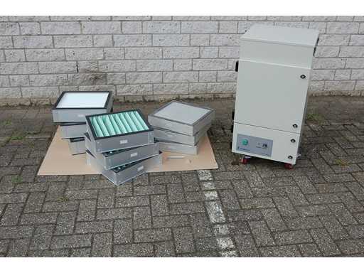 FOXRAYS - 2015 - SRA-500 XL/XP - Laser-Rauchabsauggerät