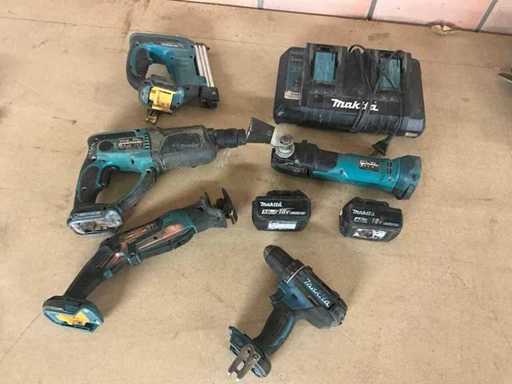 Makita accugereedschap (5x)