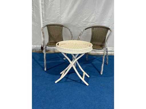 Set bistrot MaxxGarden Garden Set 3 pezzi