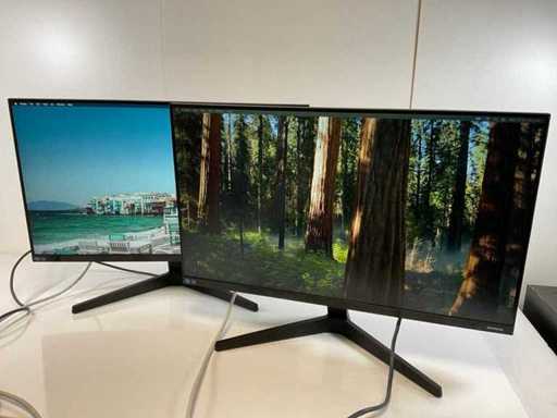 Samsung (F27T370FWR) 27", 1920x1080 (FHD) Monitory IPS (2x)