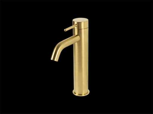 Rubinetto Lagoo Garda Washbasin Pvd in ottone spazzolato medio