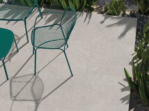 Carrelage de sol 46,08 m2 Antidérapant Pietrosa Grey 60x60 cm