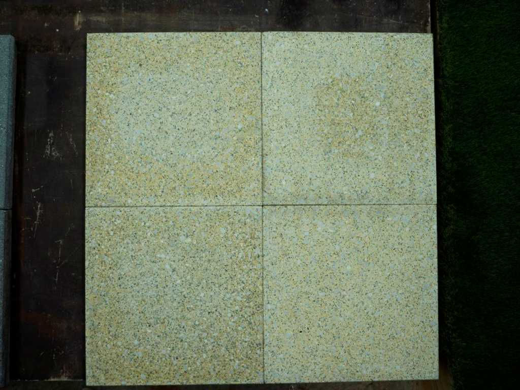 Concrete garden tiles 48m²