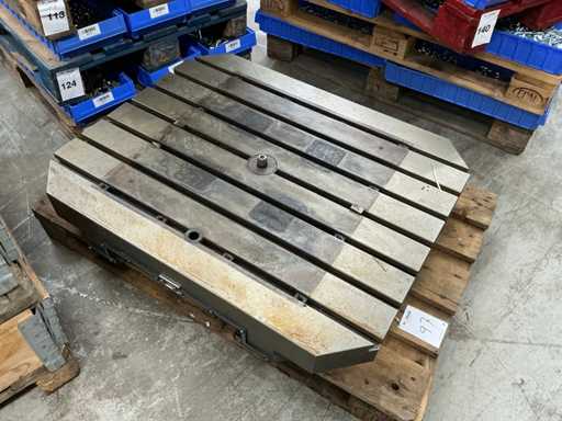 T-slot clamping table