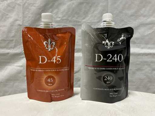 Lotto di sciroppo di caramelle premium per bevande (125x)