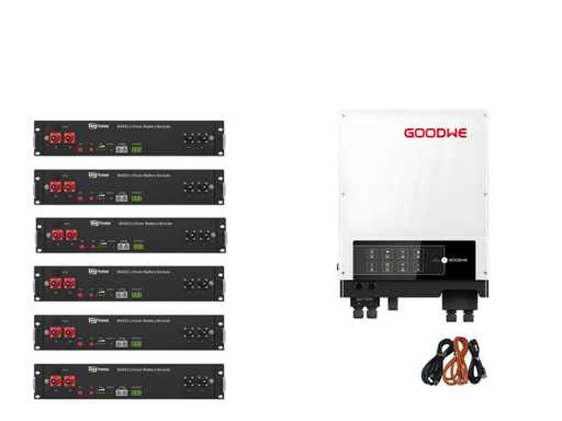 Goodwe + Dyness – Wechselrichter – 14,4 kW Batterie zur Energiespeicherung
