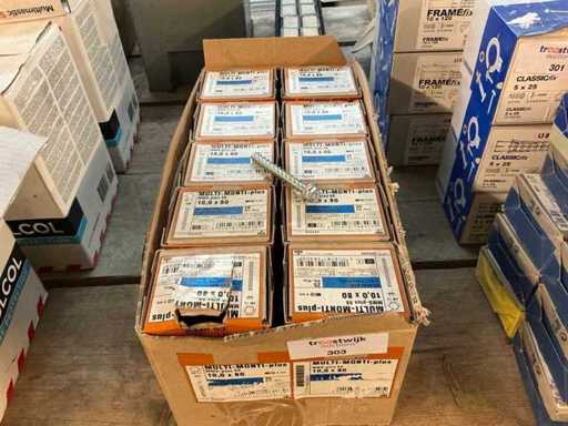 Multi-Monti-plus Doos schroeven (10x)