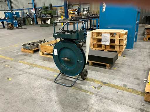 Staalband omsnoerhaspel