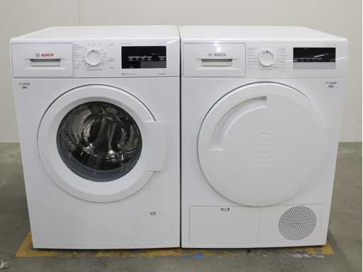 Seria Bosch|6 pralka VarioPerfect EcoSilence Drive & seria Bosch|4 suszarka