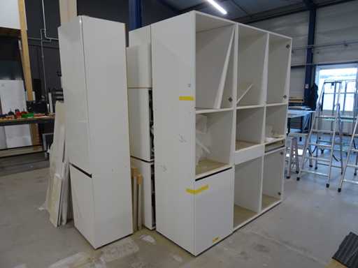 Partij keukenonderdelen