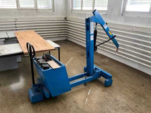 2010 JHT MKS 350 G-S hydraulische balanskraan